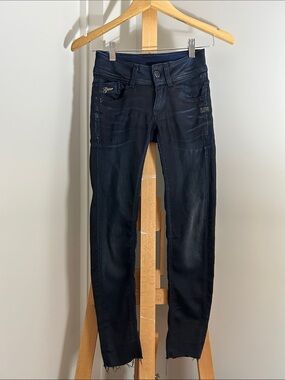 G-Star Raw Navy Skinny Jeans
